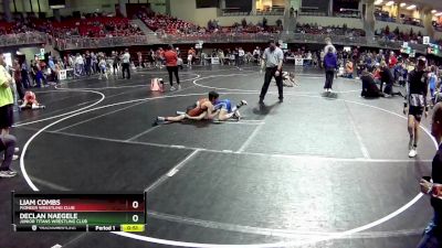 70 lbs Cons. Round 3 - Liam Combs, Pioneer Wrestling Club vs Declan Naegele, Junior Titans Wrestling Club