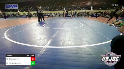 165 lbs Final - Daisie Bledsoe, Woodland Wrestling Club vs Kaeli Forrester, Amped Wrestling Club