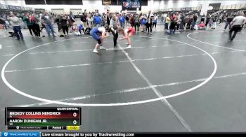 187 lbs Quarterfinal - Broedy Collins Hendricks, IA vs Aaron Dunigan Jr., WI