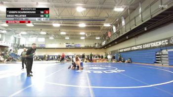 285 lbs Prelim - Diego Pelletier, Thomas More vs Joseph Scarborough, Thomas More