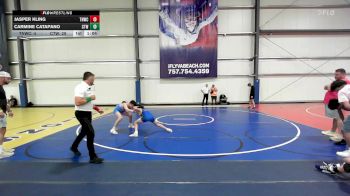 105 lbs Rr Rnd 2 - Jasper Kling, TNWC Black vs Carmine Catapano, CTWHALE