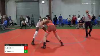 128 lbs Quarterfinal - Michael Craft, Underground vs Jamar Dixon, Delsea