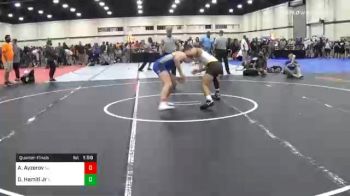 160 lbs Quarterfinal - Aaron Ayzerov, NJ vs Dean Hamiti Jr, IL