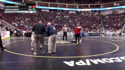 160 lbs Consi 2 - Christian Burd, Hershey vs Keegan Ramsay, Notre Dame GP