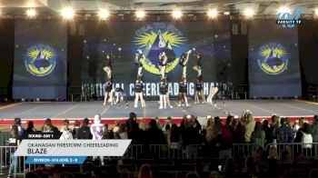 Okanagan Firestorm Cheerleading - Blaze [2023 U16 Level 2 - B Day 1] 2023 Sea to Sky International Cheer & Dance Championship