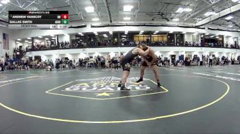 285 Freshman/Soph Semifinal - Andrew Vanscoy, Baldwin Wallace vs Dallas Smith, Adrian