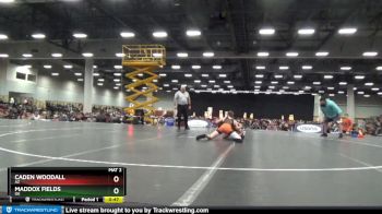 98 lbs 1st Place Match - Caden Woodall, AZ vs Maddox Fields, OK