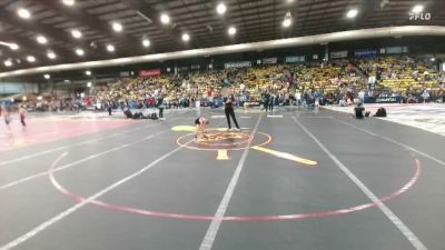 55 lbs Champ. Round 2 - Cal Downing, Wyoming Underground vs Silas Murray, GTRA Titans