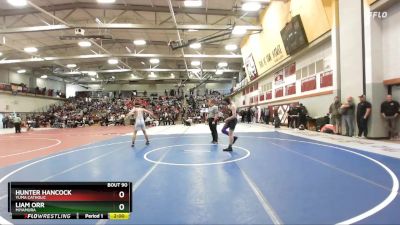 165 lbs Champ. Round 1 - Hunter Hancock, Yuma Catholic vs Liam Orr, Miyamura