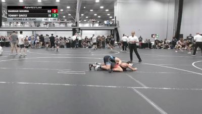 120 lbs Round 5 (6 Team) - Tommy Gretz, Freakztyle Wrestling vs Damian Manna, Rebellion