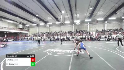 113 lbs Consi Of 8 #2 - Traycer White, Mancos Bluejays vs Elias Begay, Towering House