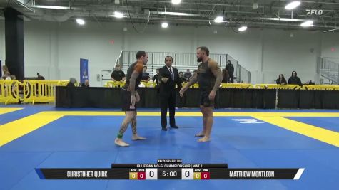 Matthew Montleon vs Christoher Quirk 2026 Pan IBJJF Jiu-Jitsu No-Gi Championship