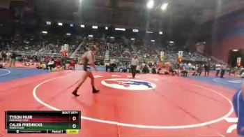 3A-170 lbs Champ. Round 1 - Caleb Fredricks, Wheatland vs Tyson Muir, Mountain View