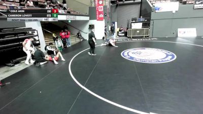 165 lbs Cons. Semis - Cole Akin, Cardinal Wrestling Club vs Cameron Lovett, Beat The Streets - Los Angeles