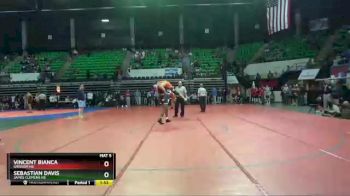 170 lbs Quarterfinal - Vincent Bianca, Grissom Hs vs Sebastian Davis, James Clemens HS