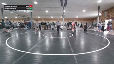 110 lbs Semifinal - Kellen McCrea, Macungie vs Patrick Gallo, Pittsford