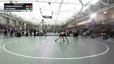 120 lbs Consi Of 16 #2 - Dominic Smeraglino, Masuk vs Leo Lamore, Notre Dame-West Haven