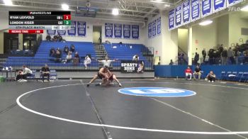 184 lbs 5th Place Match - Ryan Lexvold, Wisconsin-La Crosse vs London Kiser, Carthage College