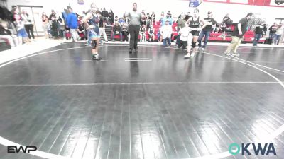 145 lbs Rr Rnd 2 - Riley Woods, Salina Wrestling Club vs Cadence Carter, Northeast Take Down Club