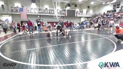 55-58 lbs Rr Rnd 2 - Bronc Seeley, Cushing Tigers vs Luke Mapel, Blackwell Wrestling Club