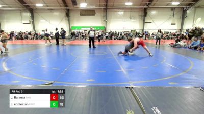 200 lbs Rr Rnd 3 - Julian Barrera, Ringgold Middle School vs Drew Eddleston, South Forsyth War Wrestling