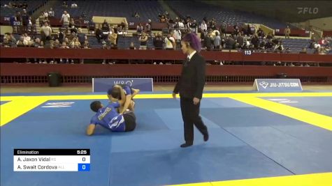 Aidan Jaxon Vidal vs Alejandro Swait Cordova 2024 Pan IBJJF Jiu-Jitsu No-Gi Championship