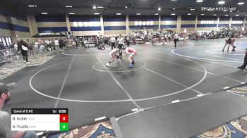 144 lbs Consi Of 8 #2 - Byson Huber, JFlo Trained vs Richard Trujillo, Canyon Springs HS