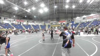 58 lbs Consolation - Aiyana Cortez, U-Town Hammers vs Braelynn Mancilla, Ravage WC