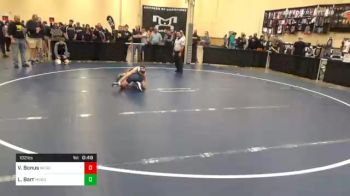 102 lbs Consolation - Victor Bonus, McGuffey vs Lucas Barr, McGuffey
