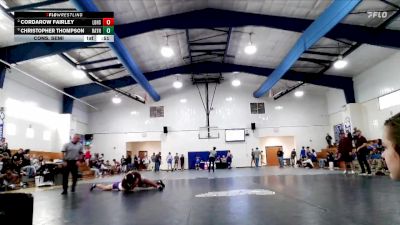 138 lbs Cons. Semi - Christopher Thompson, Rayne vs Cordarow Fairley, Long Beach High School