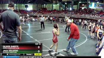 105 lbs Semifinal - Oliver Sheets, Norris Wrestling Club vs Jack Krajeski, Elkhorn Wrestling