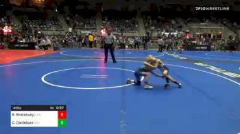 49 lbs Prelims - Brogan Bratsburg, Elkhorn WC vs Cael Danielson, Azle WC