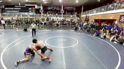 150 lbs Champ. Round 2 - Coen Roberts, Lewiston High School vs Joe Ethan Tristan, Kamiakin