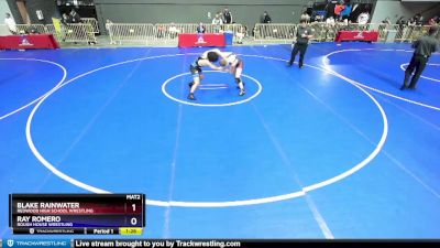 152 lbs Cons. Round 3 - Blake Rainwater, Redwood High School Wrestling vs Ray Romero, Rough House Wrestling