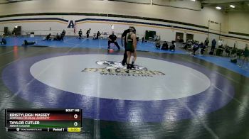 143 lbs Quarterfinal - Kristyleigh Massey, Northern Michigan University vs Taylor Cutler, Adrian College