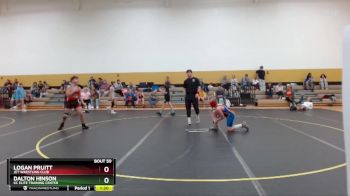 115 lbs Round 4 - Logan Pruitt, JET Wrestling Club vs Dalton Hinson, KC Elite Training Center