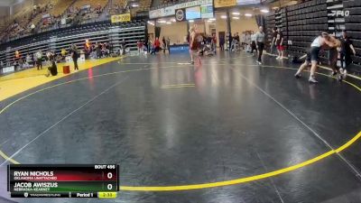 197 lbs Semifinal - Jacob Awiszus, Nebraska-Kearney vs Ryan Nichols, Oklahoma Unattached