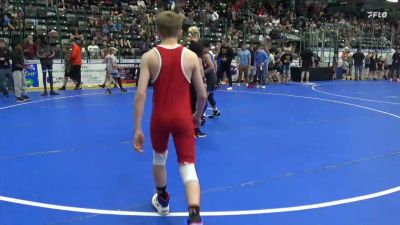 96 lbs Champ. Round 1 - Hayden Hill, Moen vs Landon Zinser, Moyer Elite
