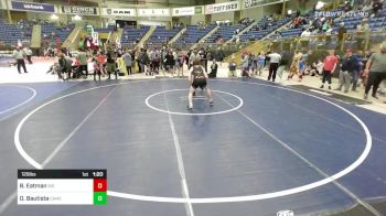 126 lbs Round Of 32 - Blake Eatman, Big Game WC MT vs Omar Bautista, Camel Kids