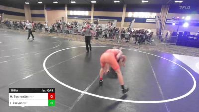 126 lbs Consi Of 64 #1 - Hunter Besneatte, Chaparral HS vs Ethan Calvan, Too Much Mana