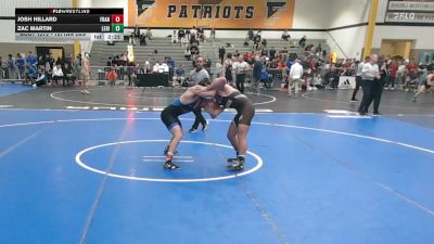157Tan lbs Final - Josh Hillard, Franklin & Marshall vs Zac Martin, Lehigh