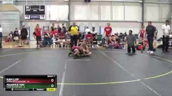 110 lbs Round 3 (6 Team) - Kam Luif, American Gladiators vs Maximus Hay, Team Gotcha Red