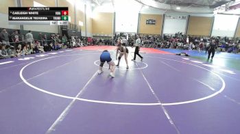 165 lbs Round Of 16 - Caeleigh White, Vergennes vs Marangelie Teixeira, Trumbull