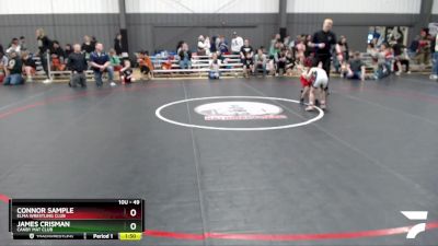 49 lbs Round 1 - Connor Sample, Elma Wrestling Club vs James Crisman, Canby Mat Club