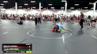 96 lbs Round 2 - Tyler Carruthers, NHWC vs Deklan Campbell, OMP