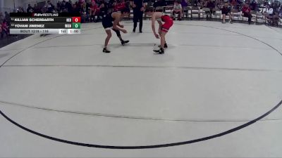 116 lbs Cons. Round 2 - Killian Scherbarth, Nebraska vs Yovani Jimenez, Nebraska Elite Wrestling Club