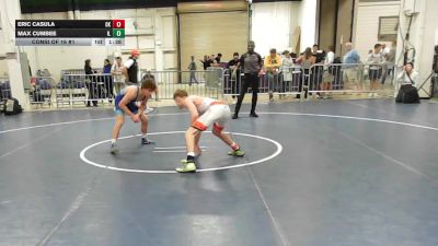 132 lbs Consi Of 16 #1 - Eric Casula, OK vs Max Cumbee, IL