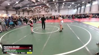 95 lbs Round 2 - Francisco Grajeda, Lubbock-Cooper High School Wrestling vs Landon Cutlip, Team Fox Wrestling Club