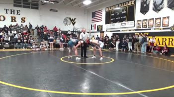 215 lbs Cons. Semi - Brecken Schlader, North Butler-Clarksville vs Carter Ites, Hudson