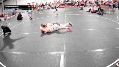 115 lbs Round 4 (6 Team) - Jacob Saunders, RWA vs Alessandro Vitello, Power House